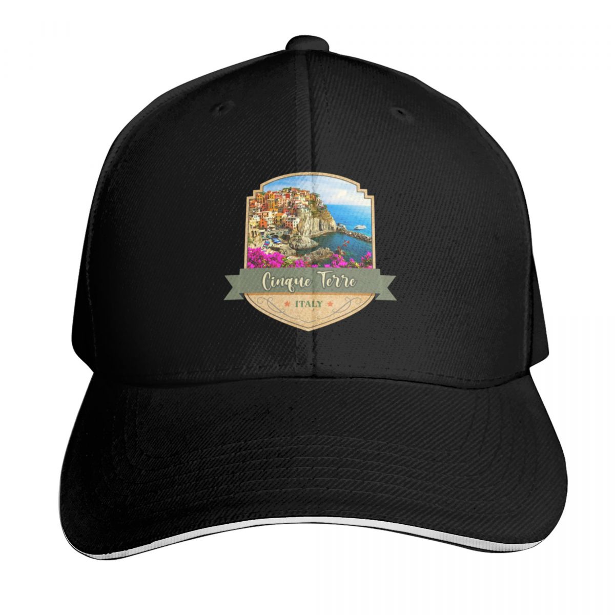 Streetwear Brand Italy - Gorra de béisbol Cinque Terre, Italia,