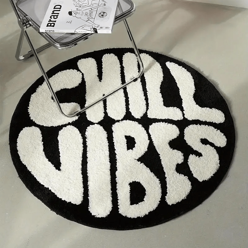Streetwear Brand Rugs - Alfombra Redonda de la Marca Americana