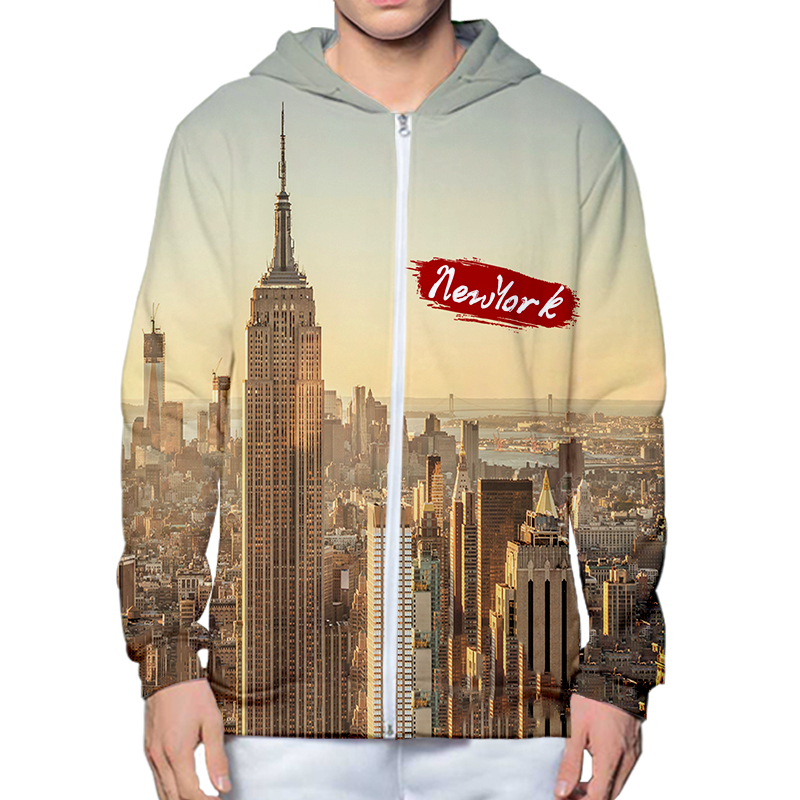 Streetwear Brand New York - Otoño Invierno 3D impreso Nueva York