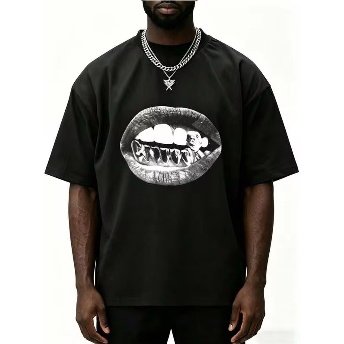 Streetwear Brand Italy - Camiseta de manga corta con estampado