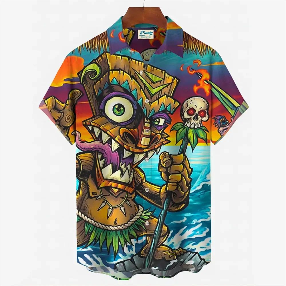 Camisa de playa para hombre, r - Streetwear Brand Label reseña y precio