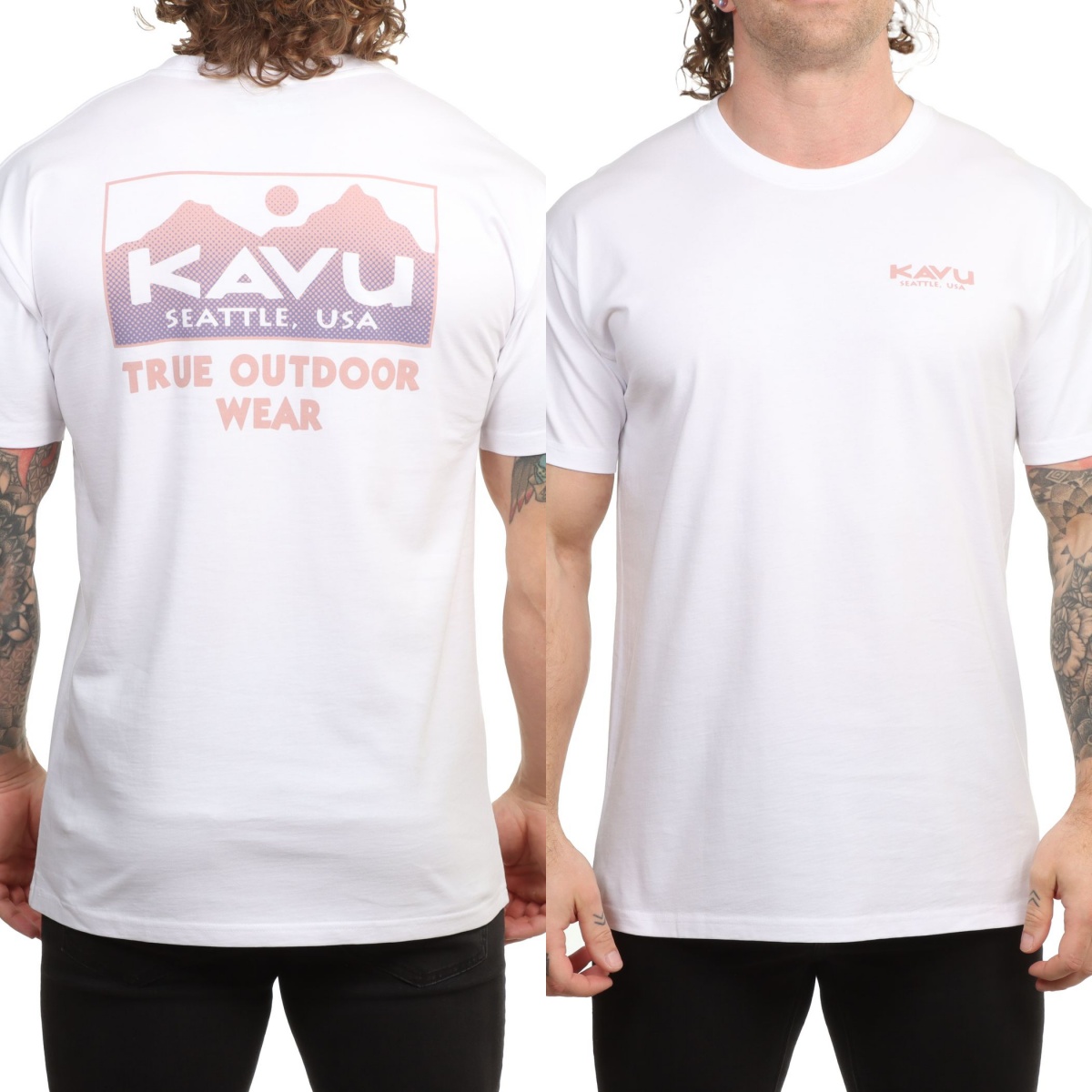 Camiseta con logotipo vintage  - Streetwear Brand With Mountain Logo reseña y precio