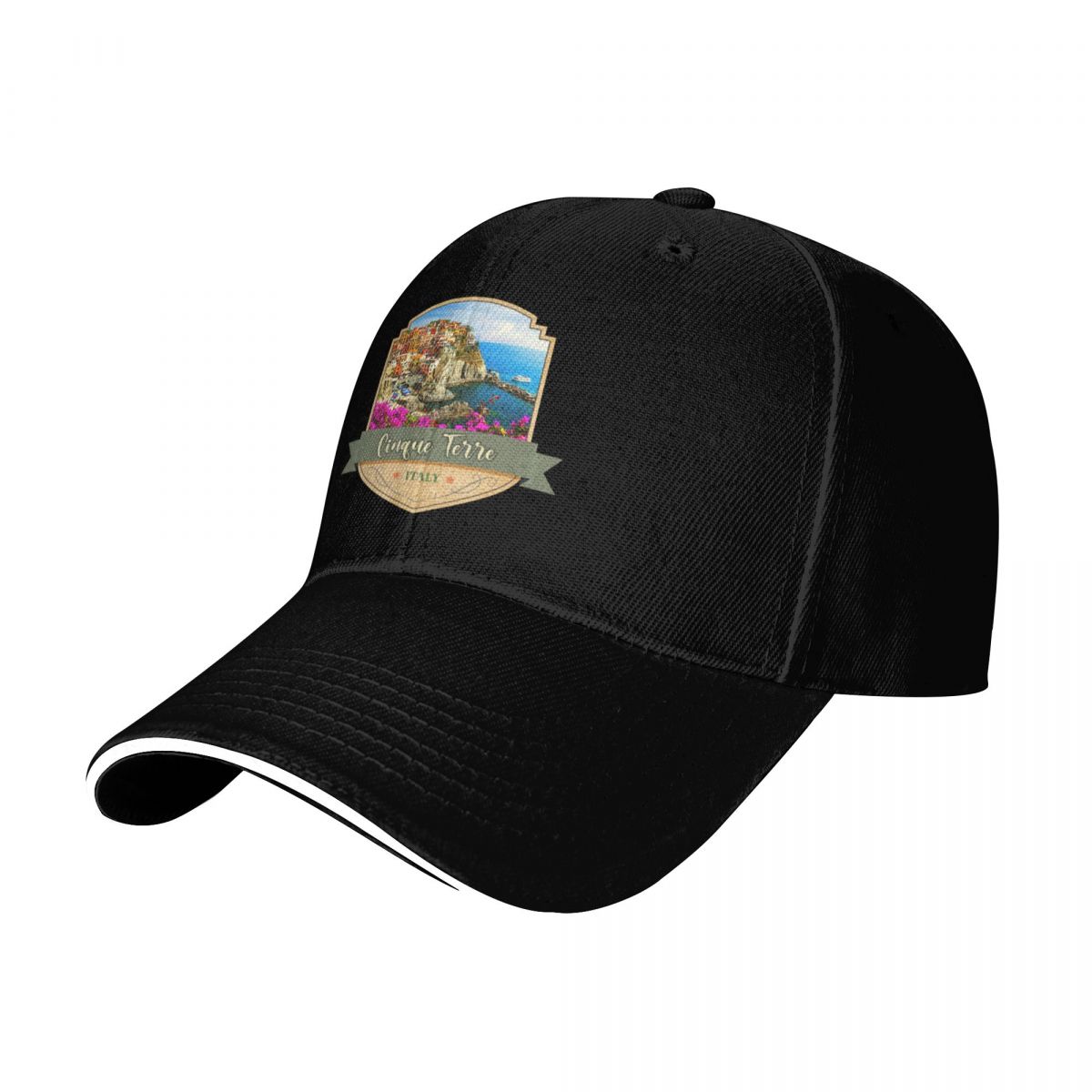 Gorra de béisbol Cinque Terre, - Streetwear Brand Italy reseña y precio