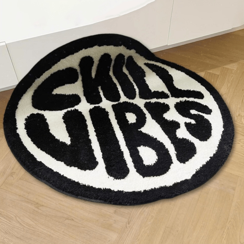Alfombra Redonda de la Marca A - Streetwear Brand Rugs reseña y precio