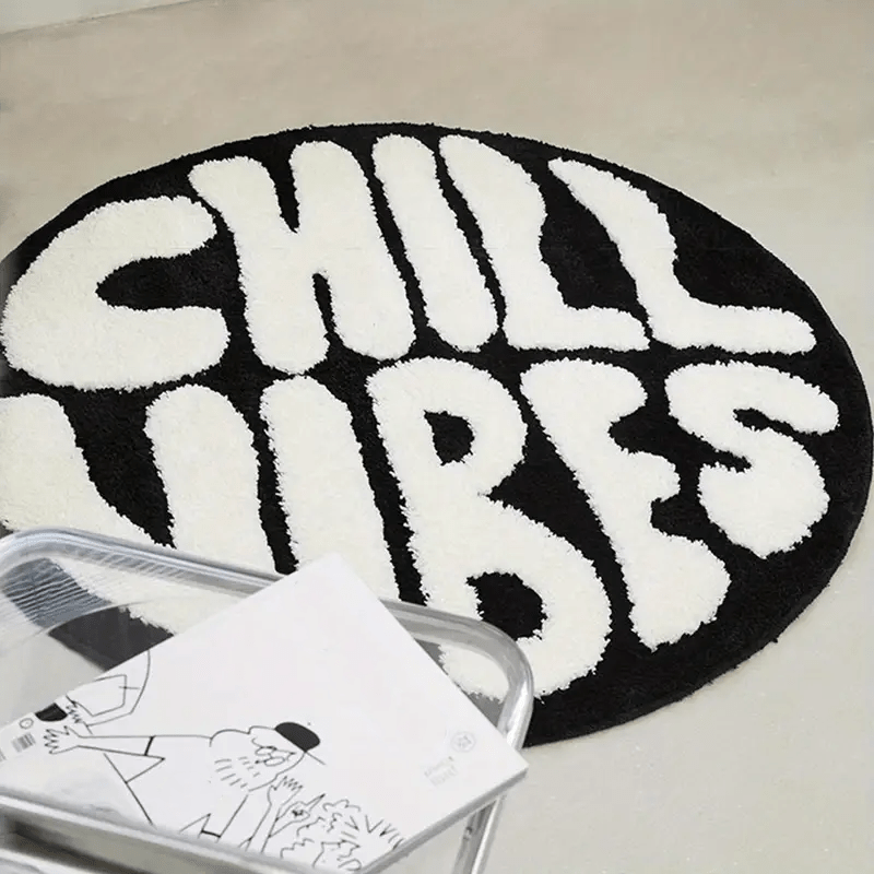 Alfombra Redonda de la Marca A - Streetwear Brand Rugs reseña y precio