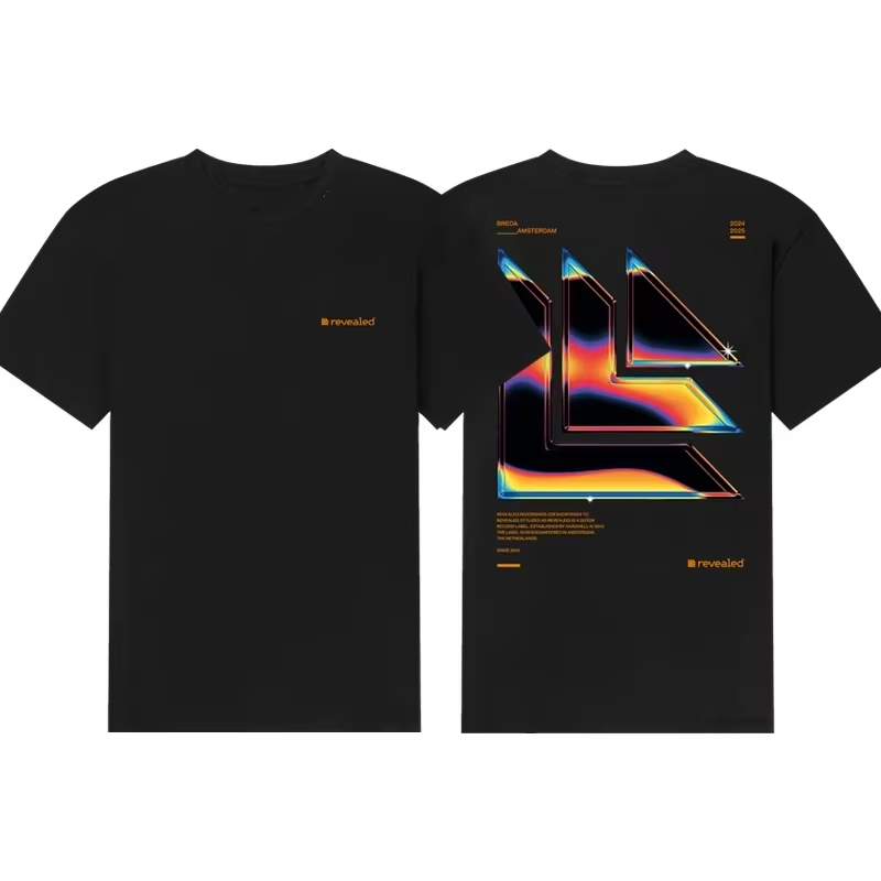Camiseta de algodón con estamp - Streetwear Brand Label reseña y precio