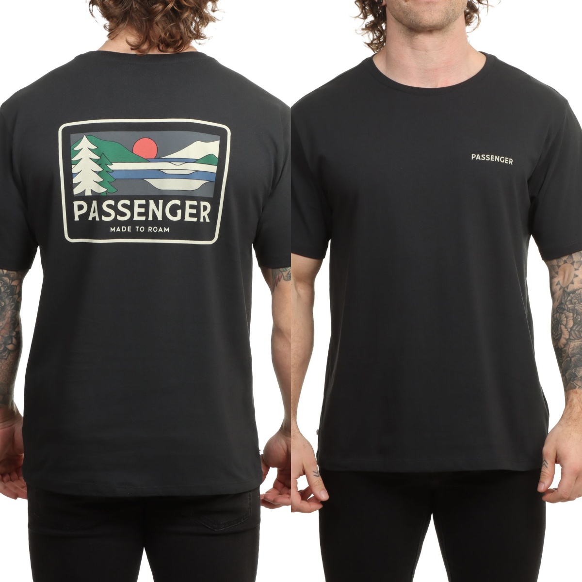 Camiseta clásica con logotipo  - Streetwear Brand With Mountain Logo reseña y precio
