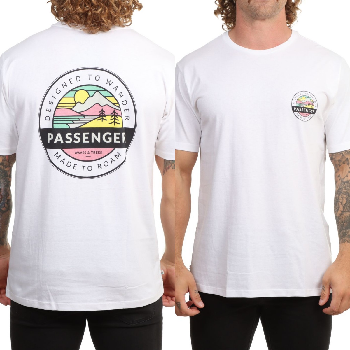 Camiseta clásica con logotipo  - Streetwear Brand With Mountain Logo reseña y precio