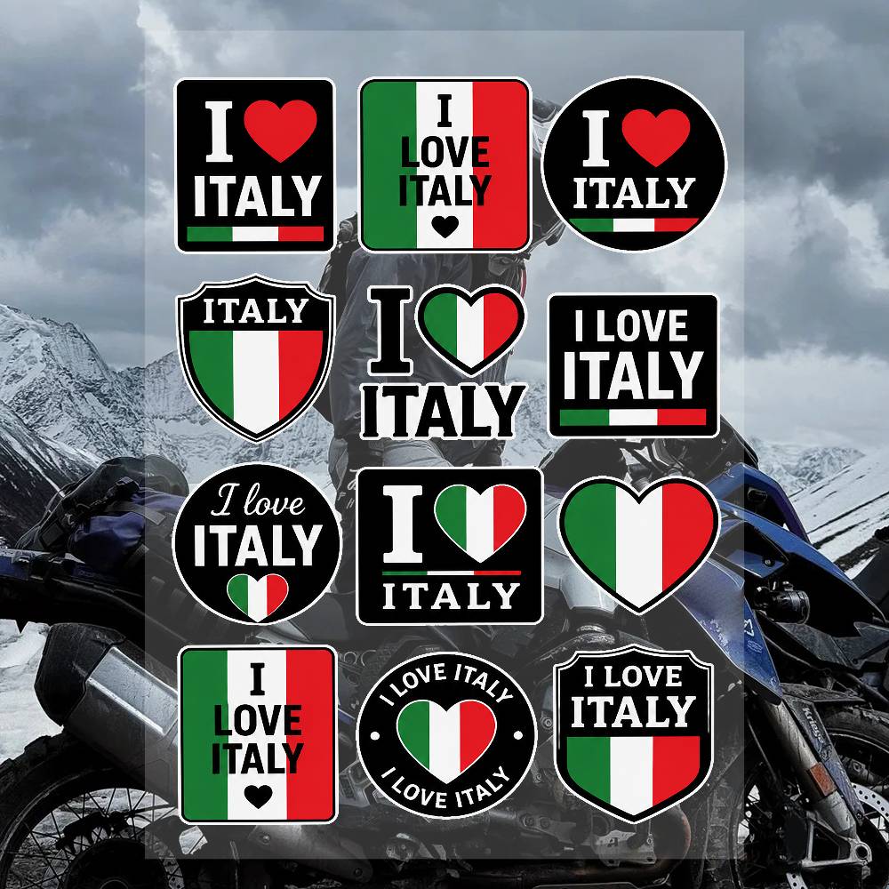 Juego de pegatinas de la marca - Streetwear Brand Italy reseña y precio