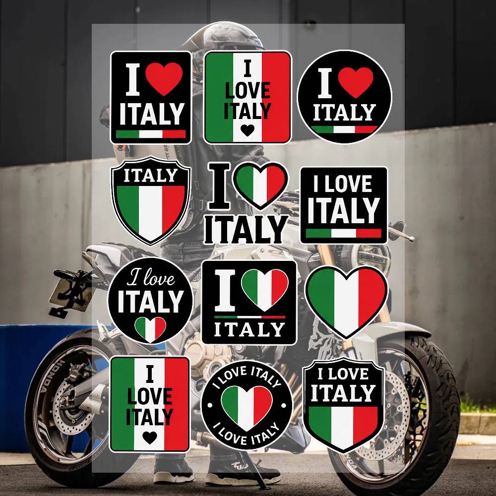 Juego de pegatinas de la marca - Streetwear Brand Italy reseña y precio