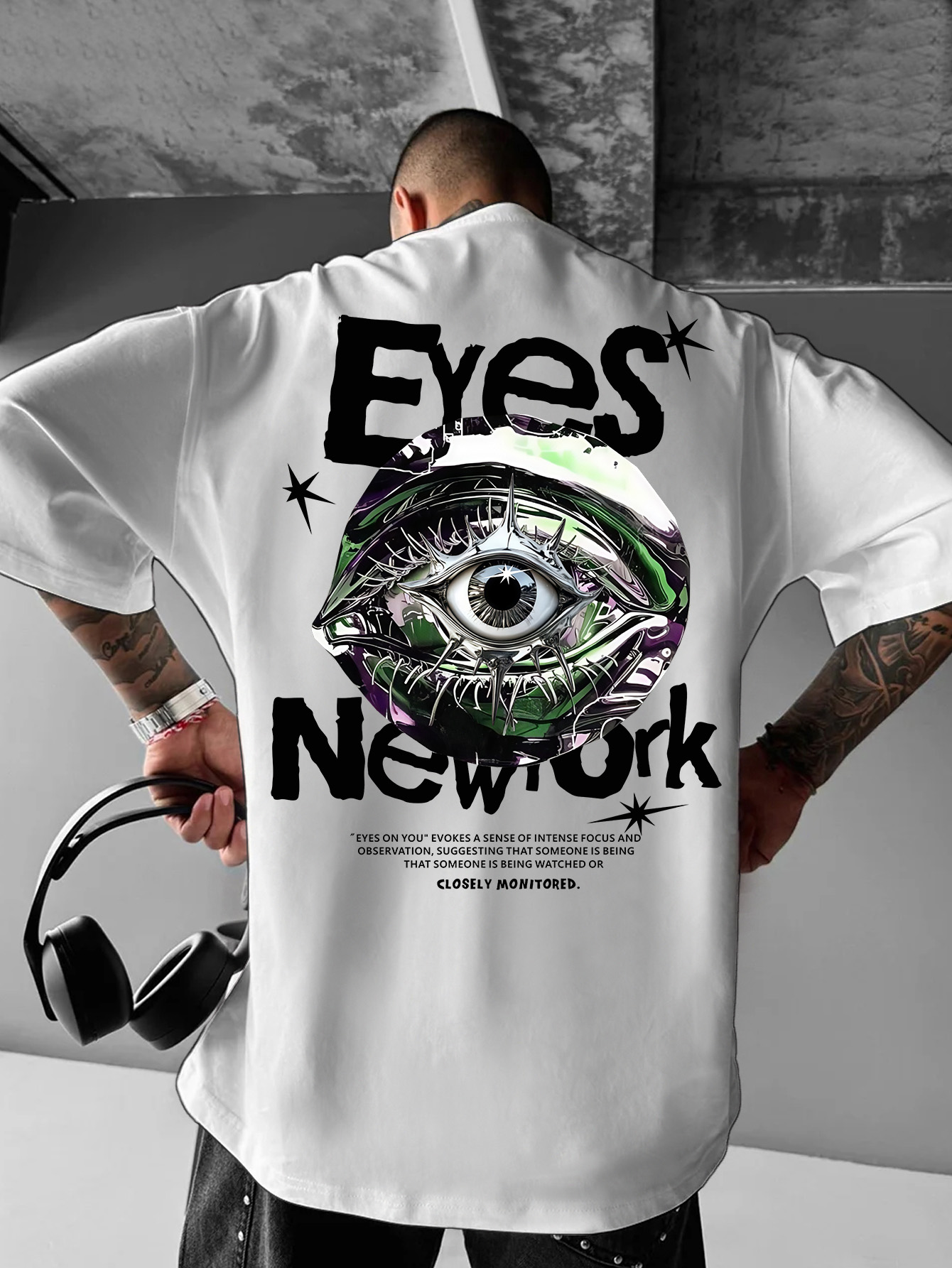Camiseta Oversize de Algodón p - Streetwear Brand New York reseña y precio